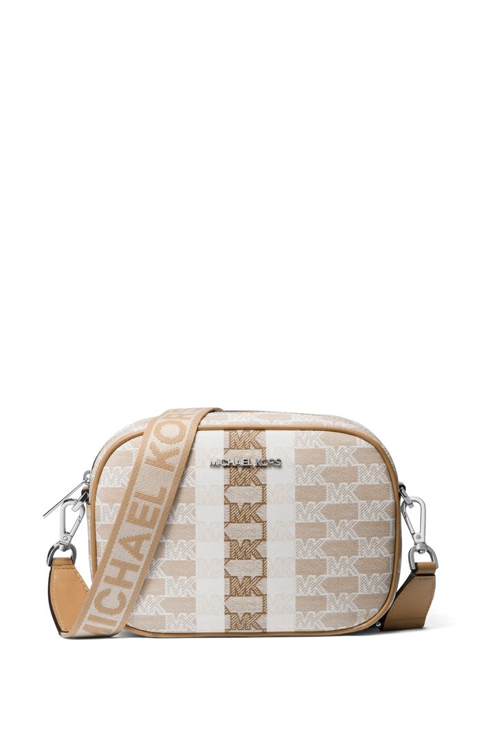 Bolsa Transversal Jet Set Logo Pequena - MK